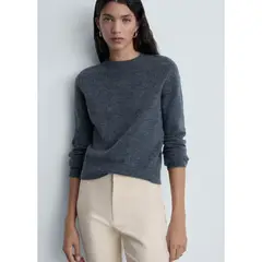 MANGO - Pantalón Straight Casual Mujer