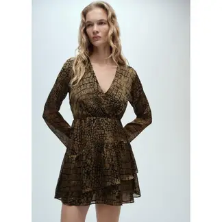 MANGO - Vestido Corto Casual Mujer