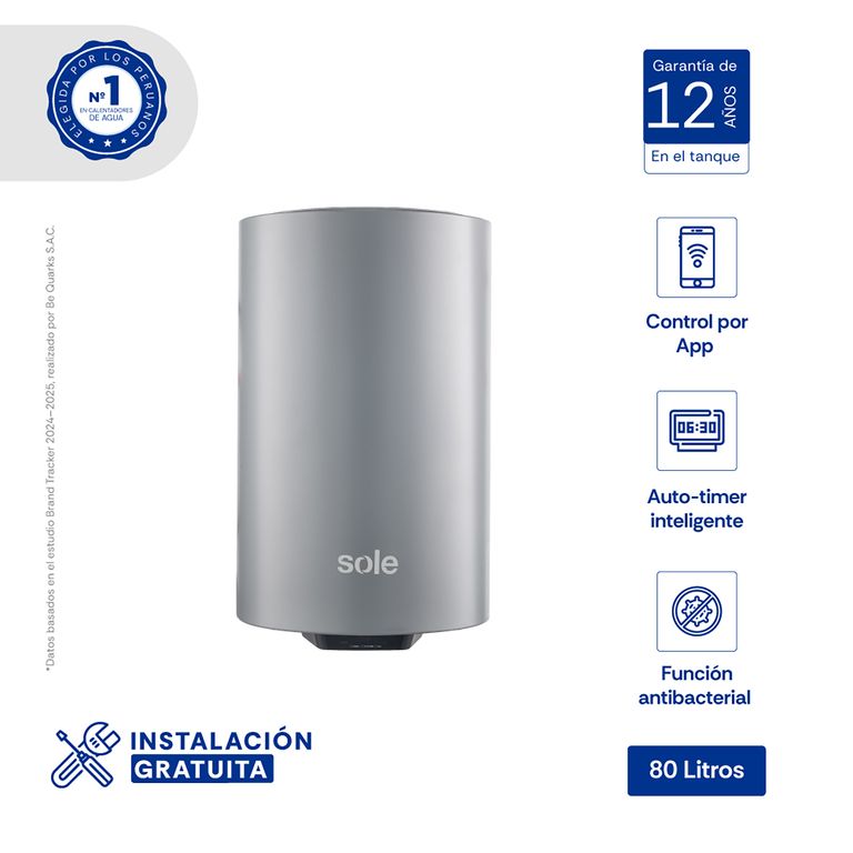 Terma Genius Wifi 80 Litros C/acc