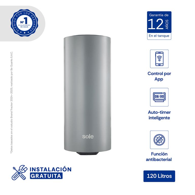 Terma Genius Wifi 120 Litros C/acc
