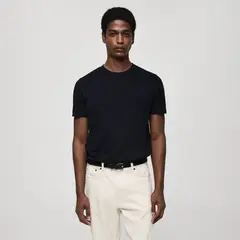 MANGO - Polo 100% Algodón Hombre Man