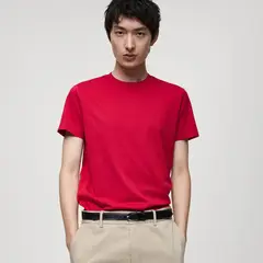 MANGO - Polo 100% Algodón Hombre Man