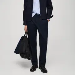 MANGO - Pantalón Algodón Hombre Man