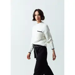 NAF NAF - Chompa Casual Algodón Mujer