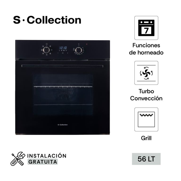 Horno Empotrable Eléctrico 56l