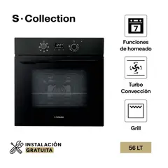 SOLE - Horno Empotrable Eléctrico 56l