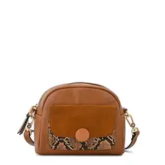 AMPHORA - CrossBody Dominique Camel Mujer
