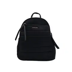 AMPHORA - Mochila Lorena Negro Y Textura