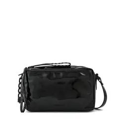AMPHORA - Crossbody Stefi Negro Y Textura