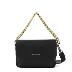 AMPHORA - Crossbody Brady Negro