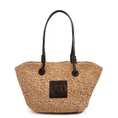 AMPHORA - Cartera Coralina Beige