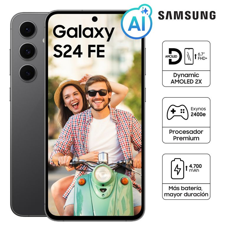 Celular Galaxy S24 Fe 128gb Graphite