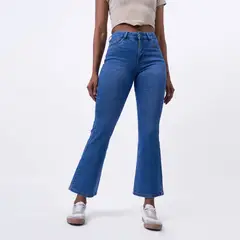 TAYSSIR - Jean Flare Tiro Alto Mujer