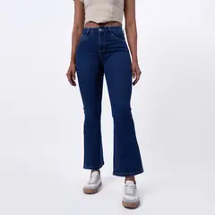 TAYSSIR - Jean Flare Tiro Alto Mujer Tayssir.