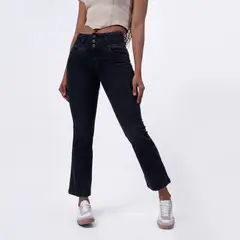 TAYSSIR - Jean Boot Cut Tiro Alto Mujer
