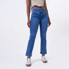 TAYSSIR - Jean Boot Cut Tiro Alto Mujer