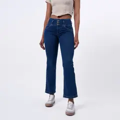 TAYSSIR - Jean Bootcut Tiro Alto Mujer