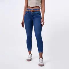 TAYSSIR - Jean Skinny Algodón Mujer