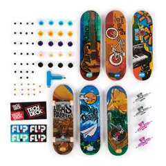 TECH DECK - Pack X 6 Patinetas Para Dedos