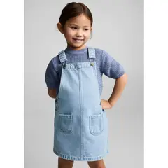 MANGO KIDS - Vestido Bebé Niña Algodón
