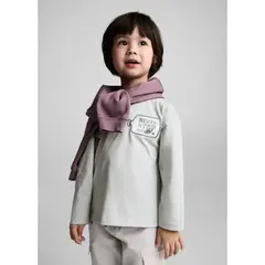 MANGO KIDS - Polo Bebé Niño Manga Larga Algodón