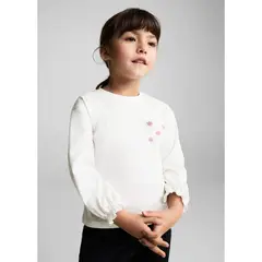 MANGO KIDS - Polo Bebé Niña Larga Corta Algodón