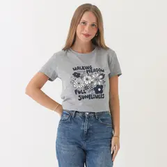 AMERICAN ABBEY - Polo Manga Corta Algodón Mujer