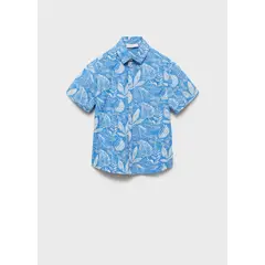 MANGO KIDS - Camisa Niño Algodón
