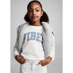 MANGO KIDS - Falda Niña Algodón