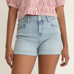 BASEMENT - Short Algodón Mujer