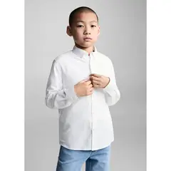 MANGO KIDS - Camisa Manga Larga Niño Algodón