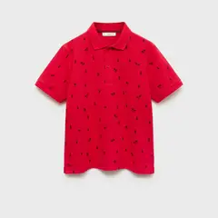 MANGO KIDS - Polo Niño Algodón