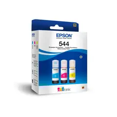 EPSON - Pack De 3 Botellas De Tinta T544 Cyan/magenta/amarillo