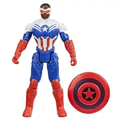 MARVEL - Figura De Acción Avengers Epic World Of Action Venomversus Anti-venom Capitán América