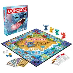 MONOPOLY - Juego De Mesa Stitch