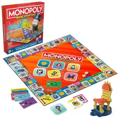 MONOPOLY - Juego de Mesa Banco Virtual Hasbro