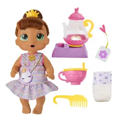 BABY ALIVE - Muñeca Fiesta De Té Burbujeante Sophia Sparkle