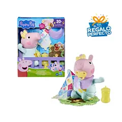 PEPPA PIG - Muñeca Evie Gruñidos Y Abrazos