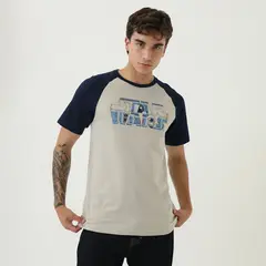 BEARCLIFF - Polo Manga Ranglan Hombre