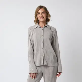 APOLOGY - Blusa Manga Larga Casual Mujer x Viviana Rivas Plata