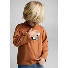 MANGO KIDS - Polo Bebé Niño Manga Corta Algodón