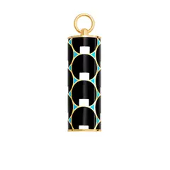 CAROLINA HERRERA - Case Para Barra De Labios Blue Dots
