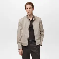 MANGO - Casaca Algodón Water Repellent Man