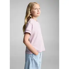 MANGO KIDS - Polo Niña Manga Corta Algodón