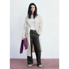 MANGO TEEN - Pantalón Straight Casual Mujer