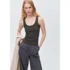 MANGO TEEN - Top Sin Mangas Algodón Mujer