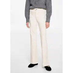 MANGO TEEN - Jean Flare Tiro Alto Mujer