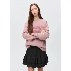 MANGO TEEN - Falda Corta 100% Algodón Mujer