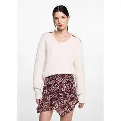 MANGO TEEN - Falda Corta Casual Mujer