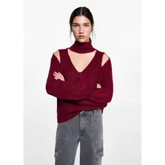 MANGO TEEN - Chompa Oversize Casual Mujer